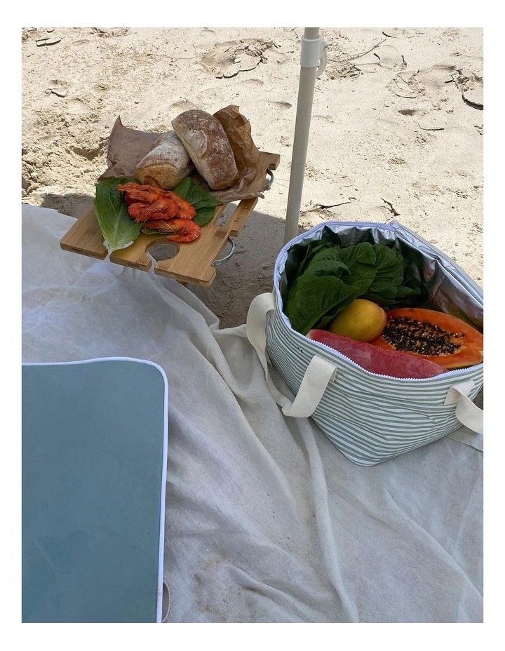Le Weekend Portable Picnic Table in Natural image 7