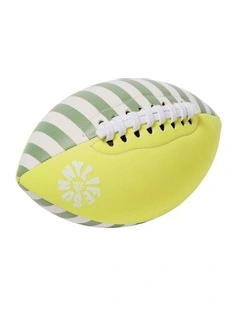 Neoprene Football Tides Out Citrus