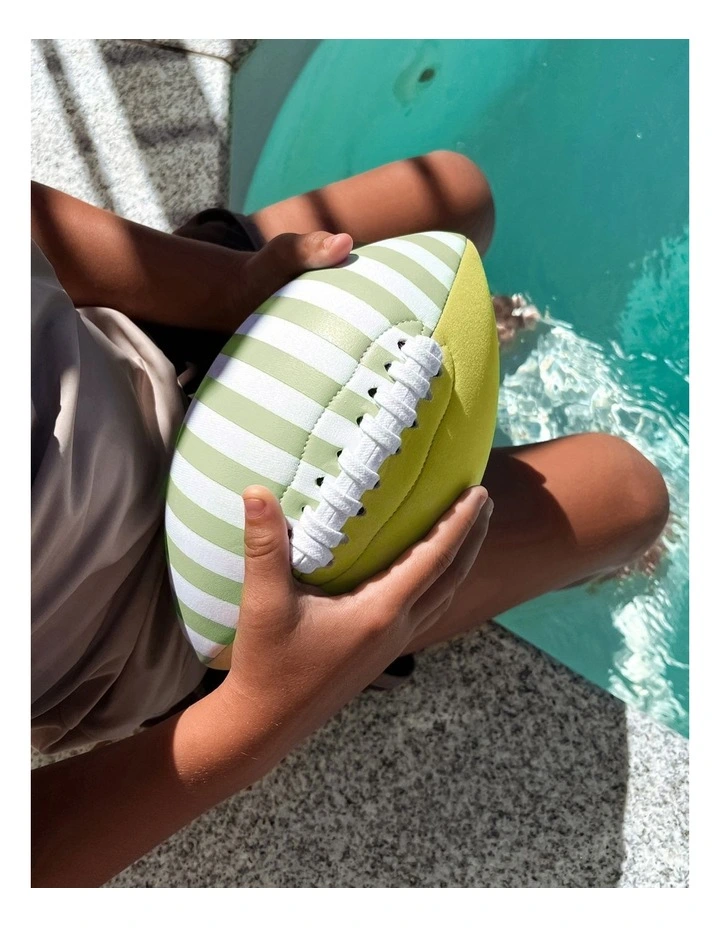 Neoprene Football Tides Out Citrus image 2