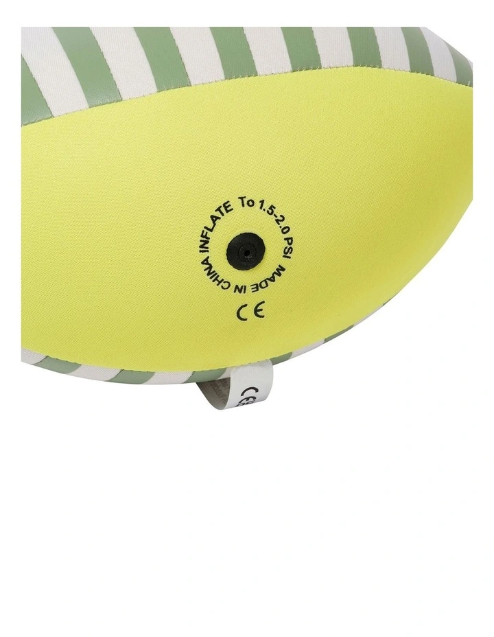 Neoprene Football Tides Out Citrus image 4