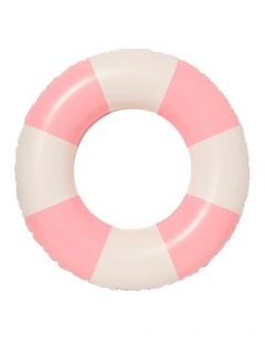 Slim Tube Pool Ring in Blush Pink