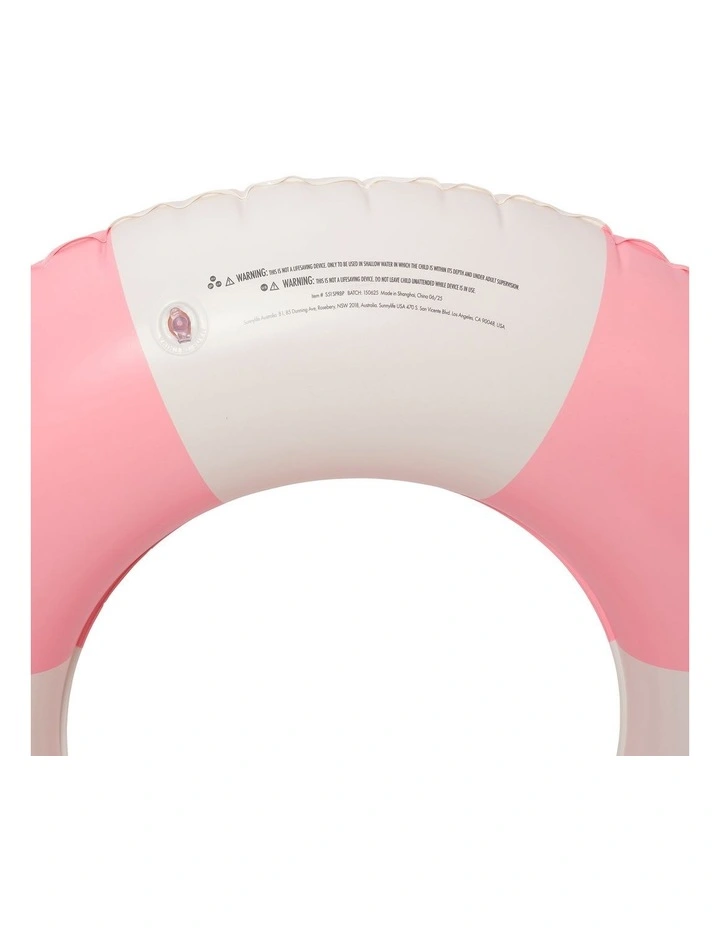 Slim Tube Pool Ring in Blush Pink image 4
