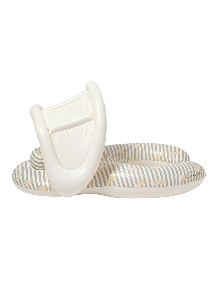 Float Together Baby Seat Duck in Sage image 3