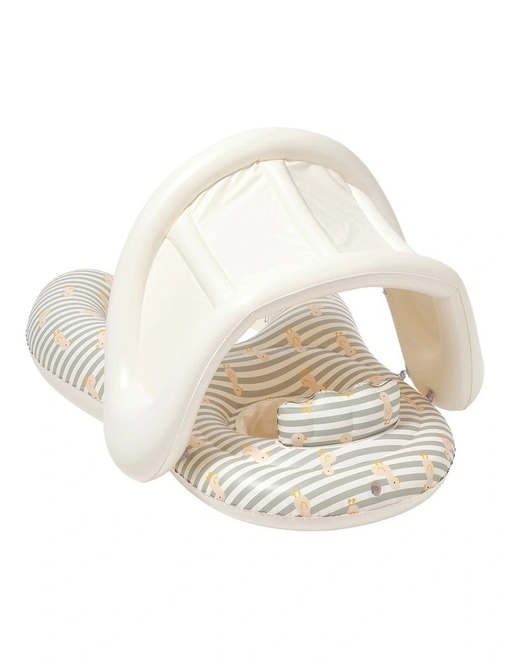 Float Together Baby Seat Duck in Sage image 4
