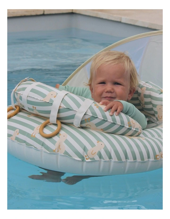 Interactive Baby Float Duck in Sage image 6