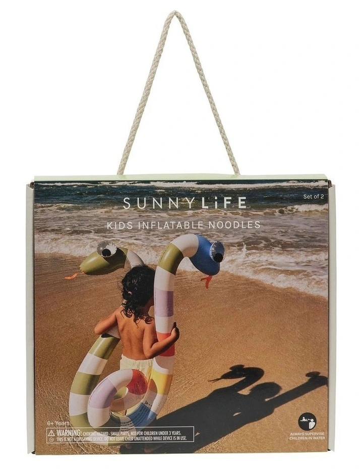 Into the Wild Inflatable Noodle Set of 2 in Multi image 3