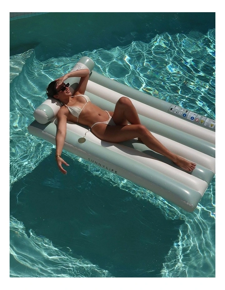 Luxe Lilo in Green Stripe image 6