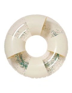 Tube Pool Ring Cotton Candy Stripe
