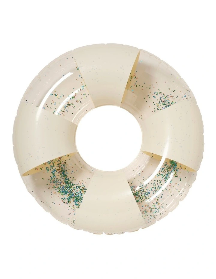 Tube Pool Ring Cotton Candy Stripe image 1