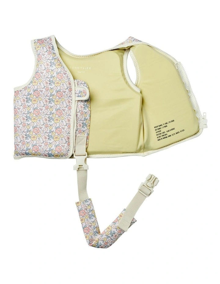 Swim Vest Into the Garden Ditsy Floral (2-3) image 4