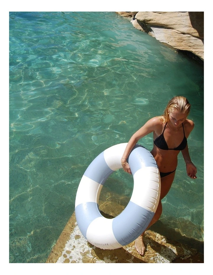 Slim Tube Pool Ring La Mer Med Blue image 2