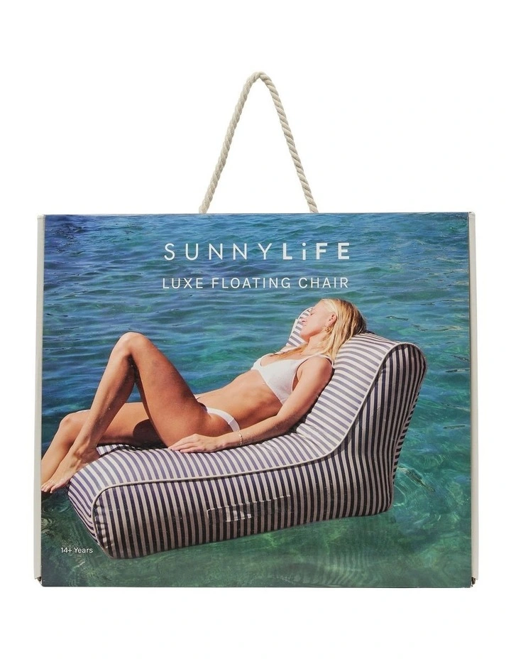 Luxe Floating Chair Marine Stripe image 3