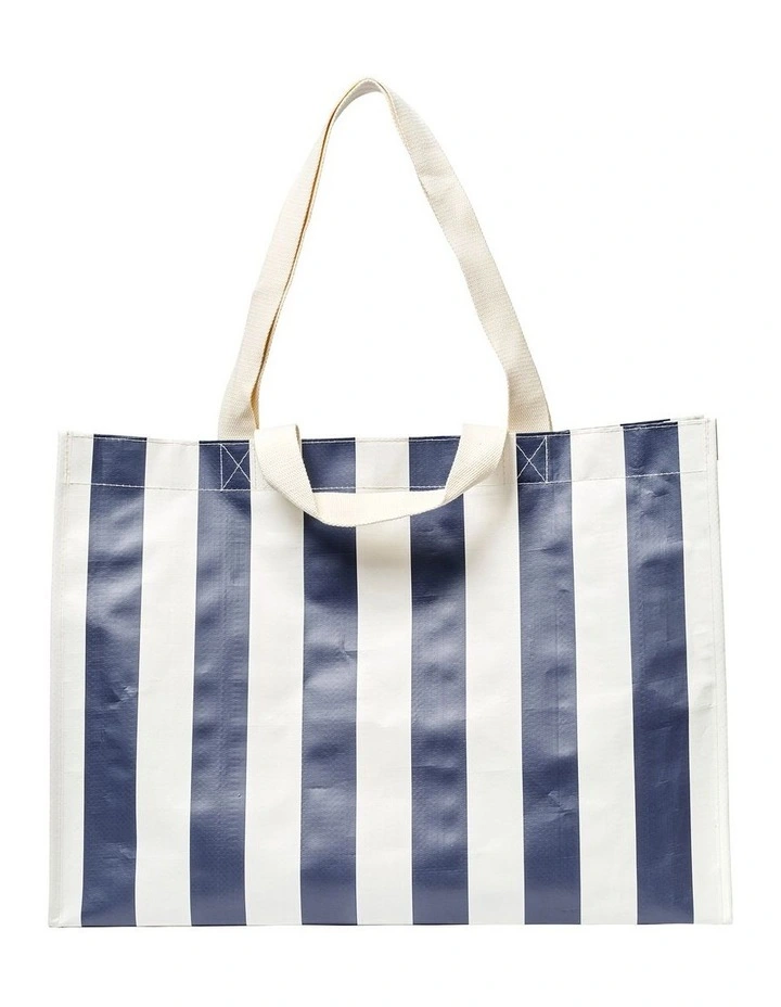 Carryall Beach Bag Marine Stripe image 1