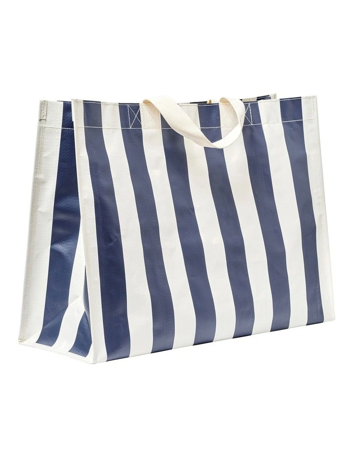 Carryall Beach Bag Marine Stripe image 3