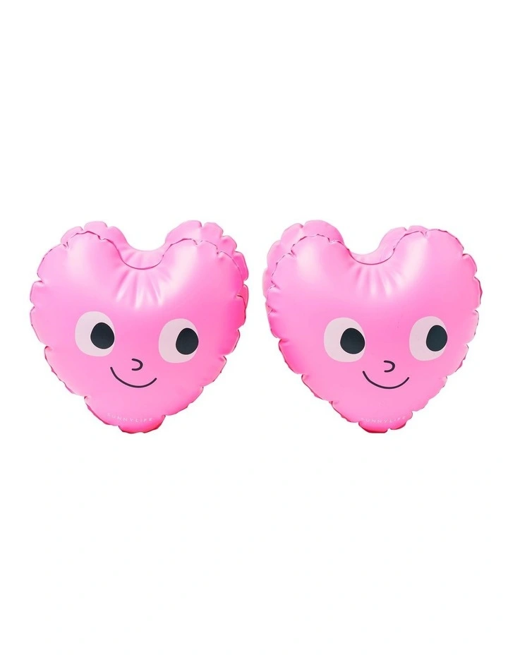 Kids Inflatable Arm Bands Poppy the Peach Pink image 1