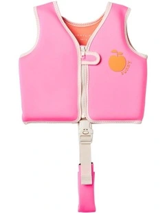 Swim Vest Poppy the Peach Neon Pink