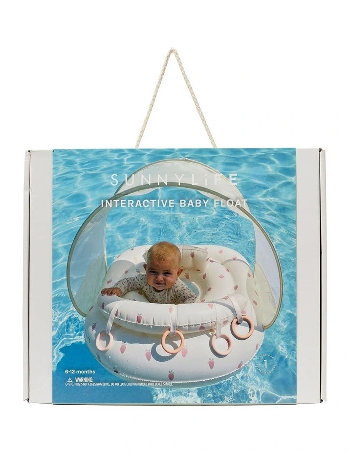 Interactive Baby Float Strawberry Sunshine Pink image 3