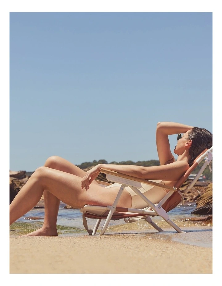 Deluxe Beach Chair Tierra Clay Block image 2