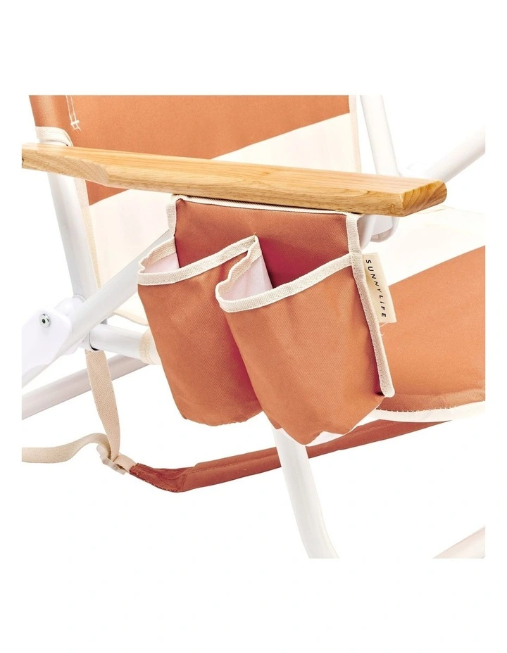 Deluxe Beach Chair Tierra Clay Block image 4