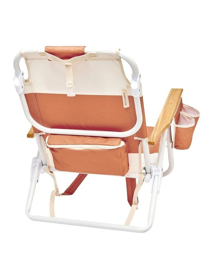 Deluxe Beach Chair Tierra Clay Block image 5