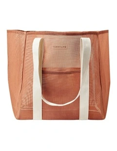 Mesh Beach Bag Tierra Clay