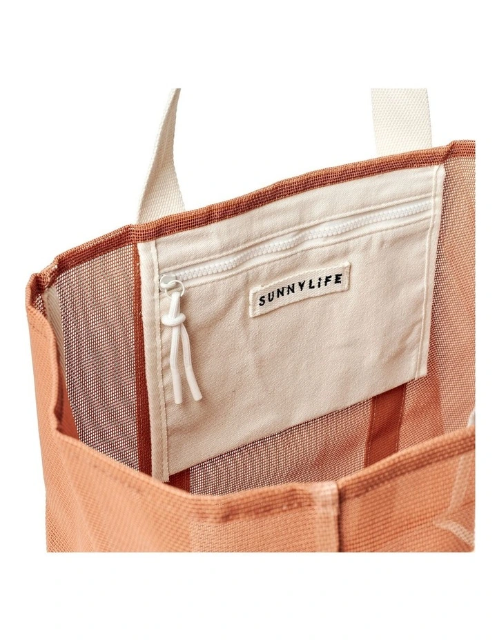 Mesh Beach Bag Tierra Clay image 4