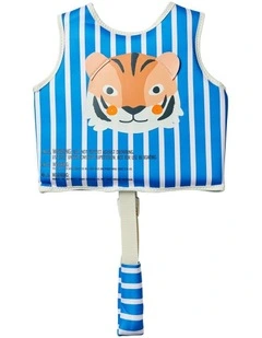 Swim Vest Tino the Tiger Blue (1-2)