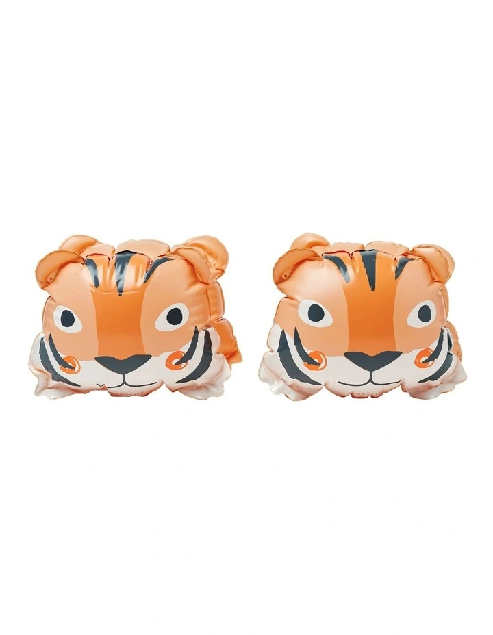 Kids Inflatable Arm Bands Tino the Tiger Clay image 1