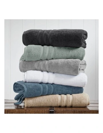 Super Duet Towel Pack 6 Piece in White