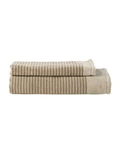 Inverloch Towel Range In Mushroom