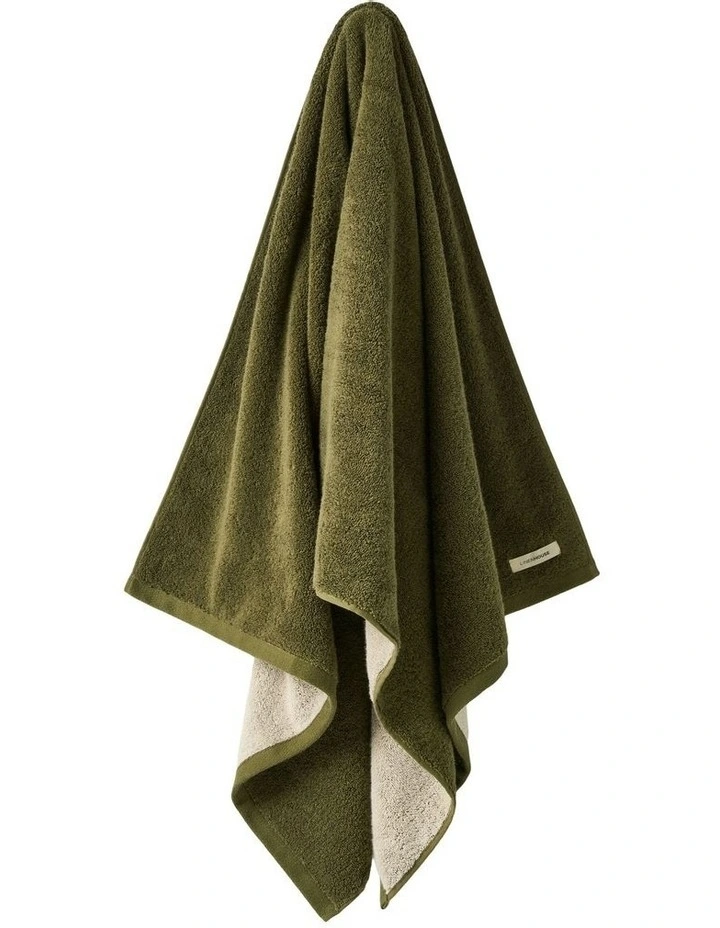 Otway Towel Range In Olive image 2