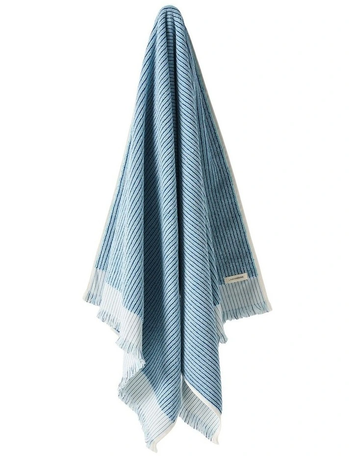Alara Towel Range in Blue image 2