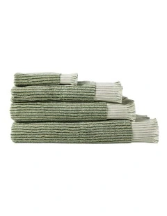 Alara Towel Range in Green