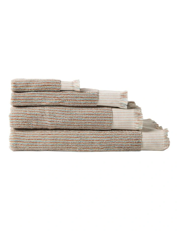 Alara Towel Range in Rust image 1