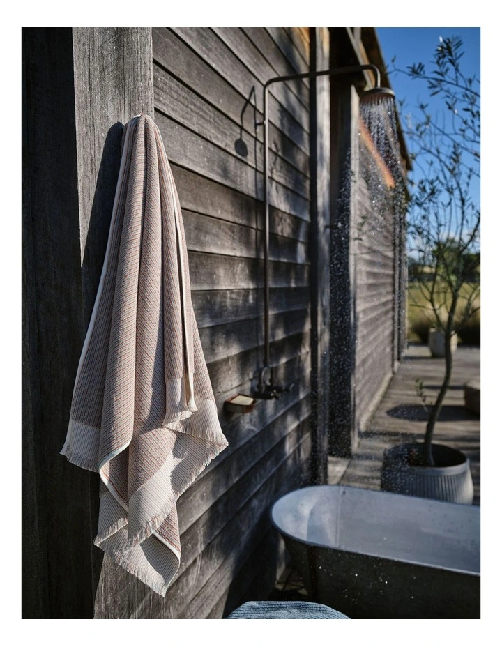 Alara Towel Range in Rust image 5