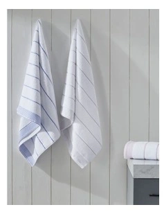 Dallas Micro Cotton Bath Towel in Blue