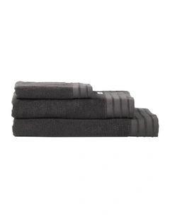 Marley Towel Range in Charcoal