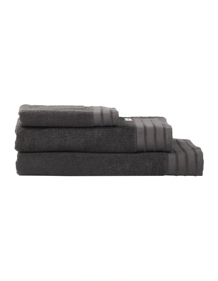 Marley Towel Range in Charcoal image 1