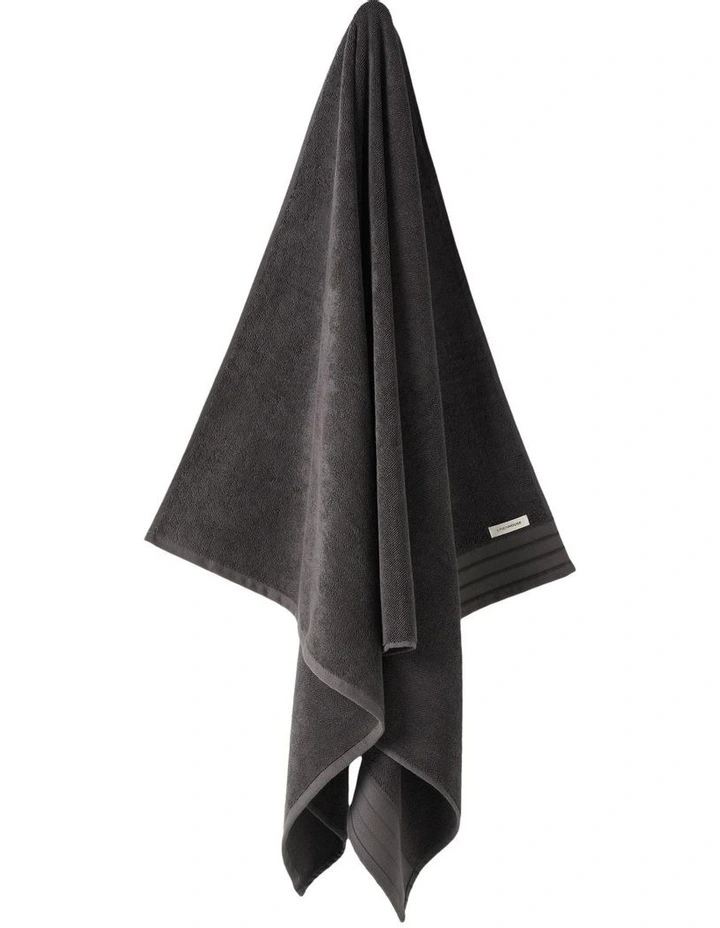 Marley Towel Range in Charcoal image 2