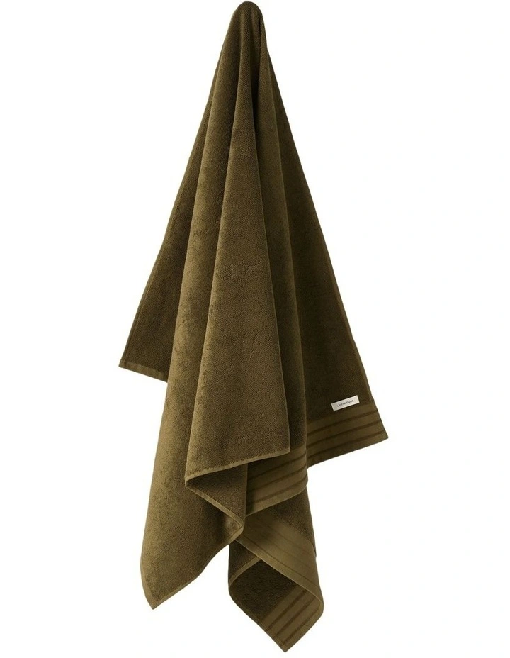 Marley Towel Range in Olive image 2