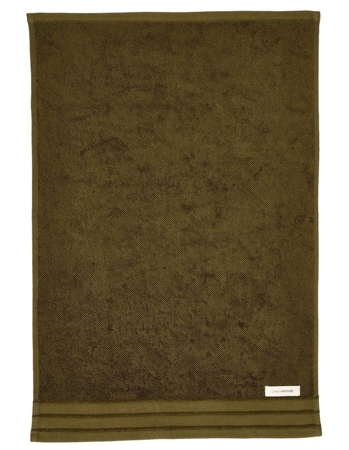Marley Towel Range in Olive image 3