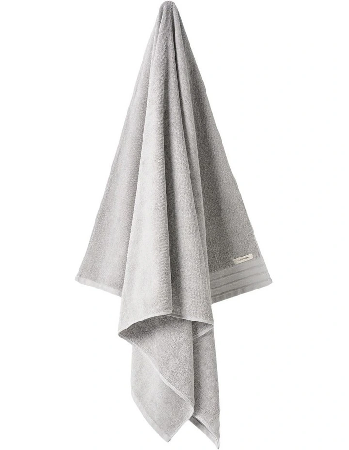 Marley Towel Range in Silver image 2