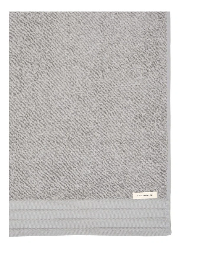 Marley Towel Range in Silver image 4