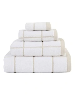 Geneva Towel Range in Coconut
