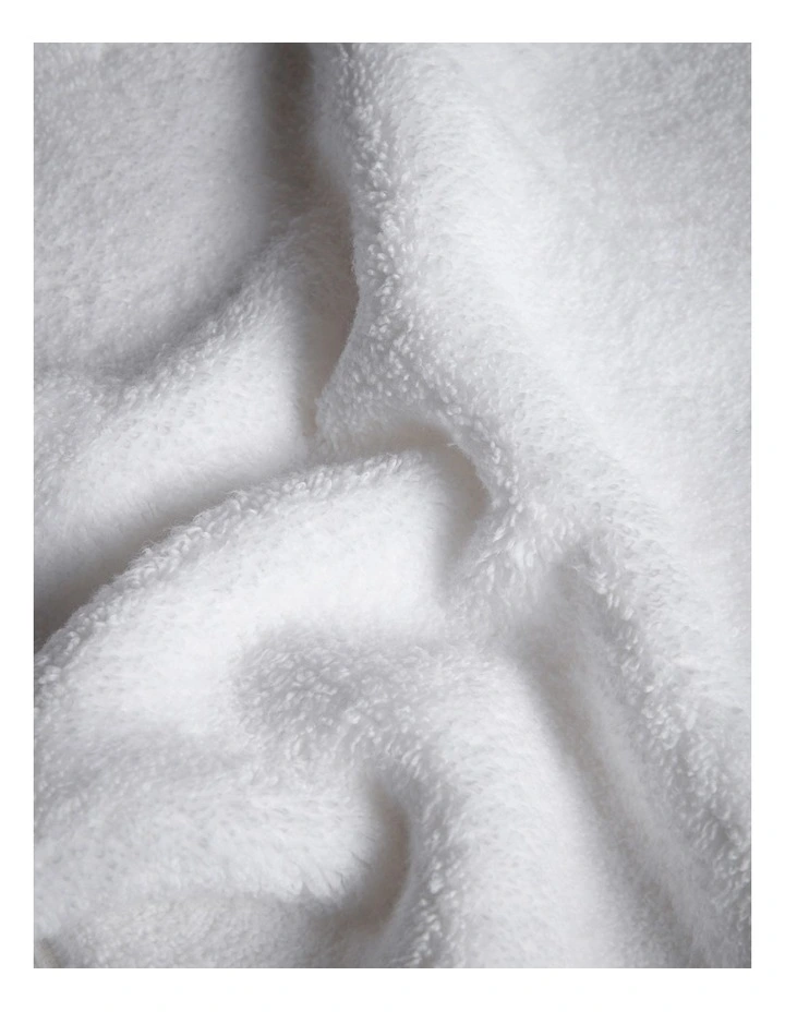 Zero Twist Towels 4 Pack in Bright White image 5