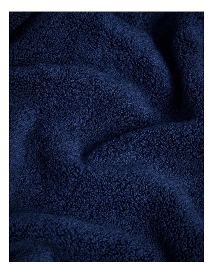 Zero Twist Towels 4 Pack in Navy Iris image 5