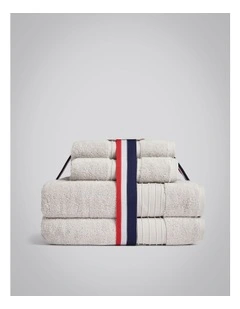 Zero Twist Towels 4 Pack in Vapour Blue