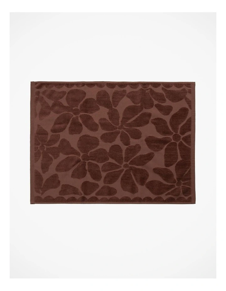Palma Fringe Bath Towel Range in Clove image 5