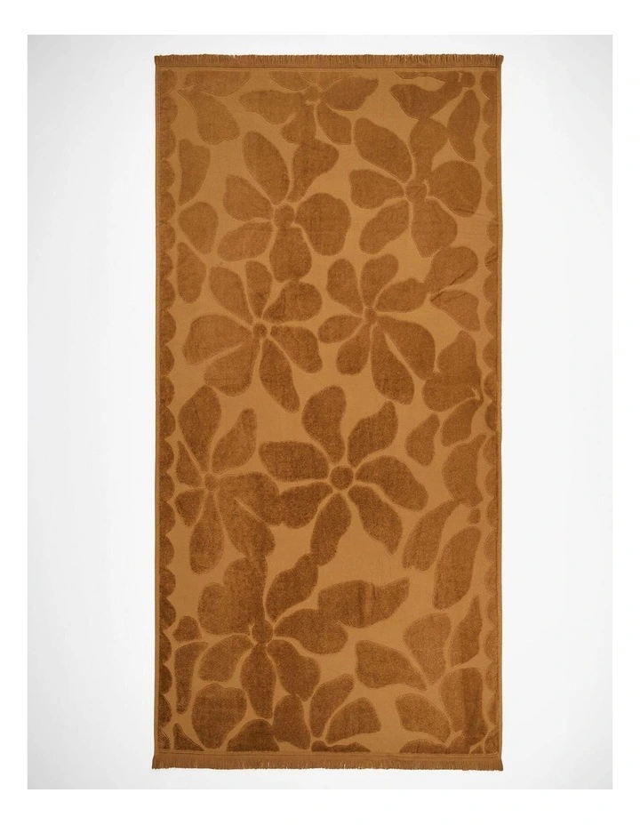 Palma Fringe Towel Set in Bronze image 7