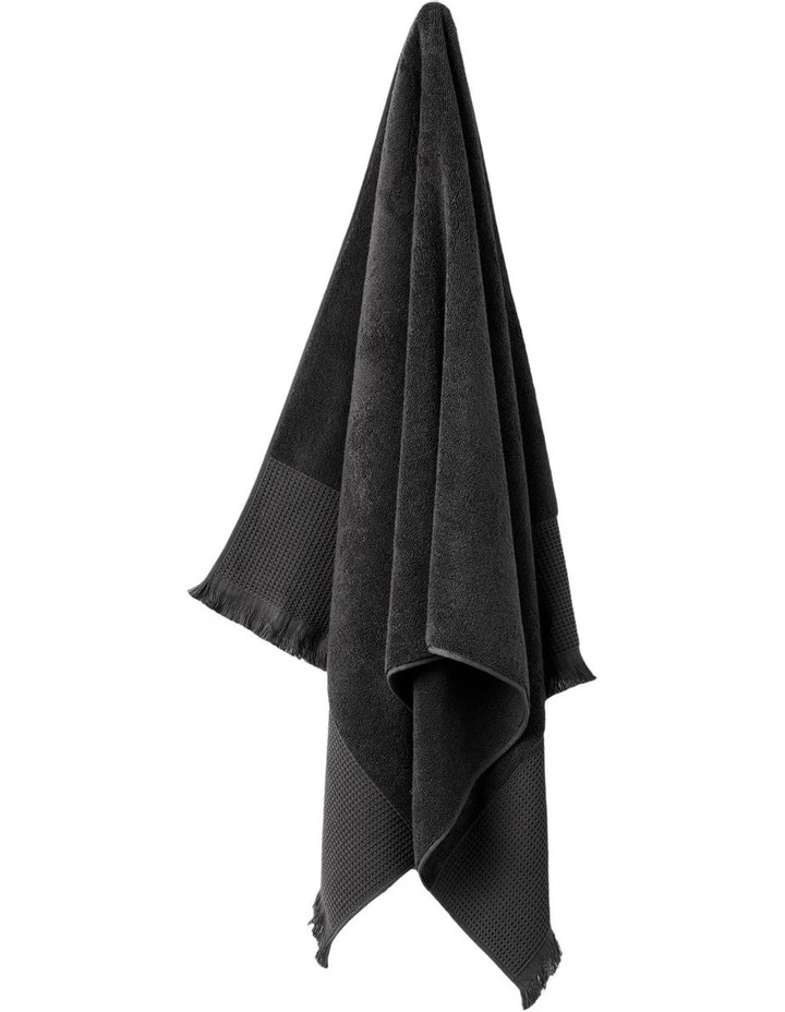Eden Towel Range in Charcoal image 2